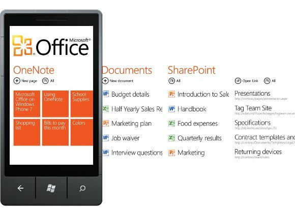 Utilizzare MIcrosoft Office su Windows Phone