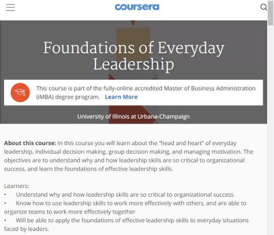 Fondazioni-Leadership-Coursera