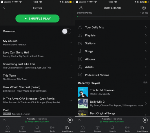 spotify per le app amichevoli