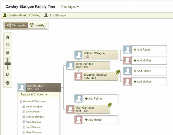 Ricerca il tuo albero genealogico Albero genealogico online image1