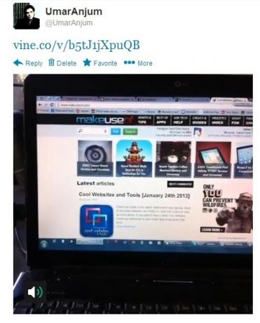 Vine: registra 6 seconde clip in loop e condividile con gli amici su Twitter online