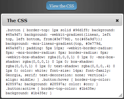 codice pulsante css