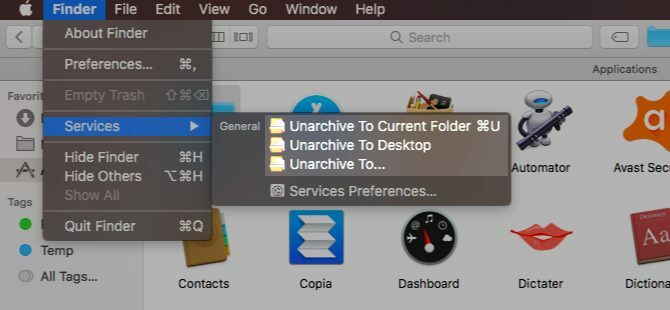 servizi-in-file-menu-mac