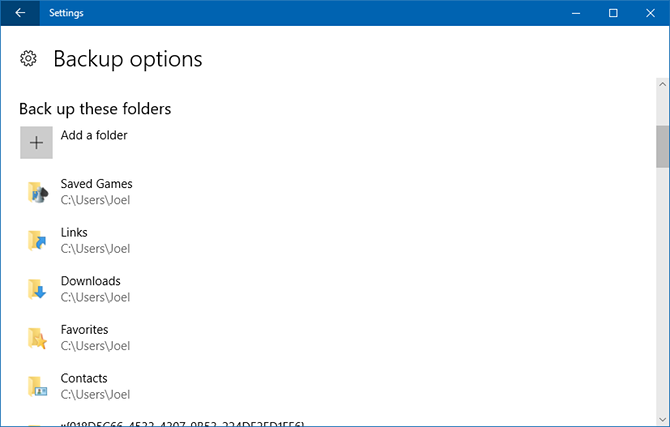 La cronologia dei file di Windows Guida al backup e ripristino di Windows 5