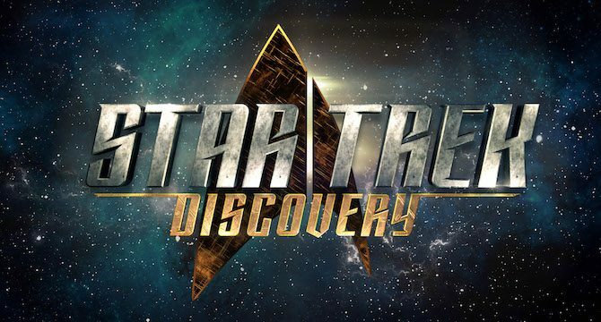 cbs tutti gli access poster di scoperta di Star Trek