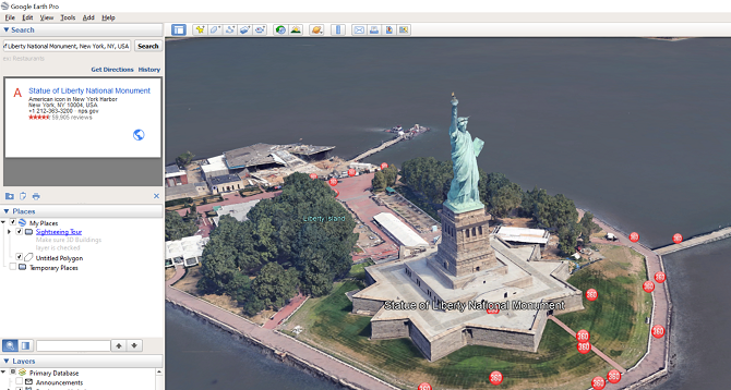 edificio inclinato view google earth pro