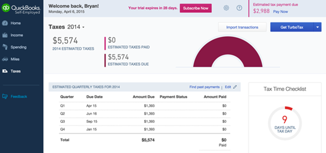 Imposte-quickbooks