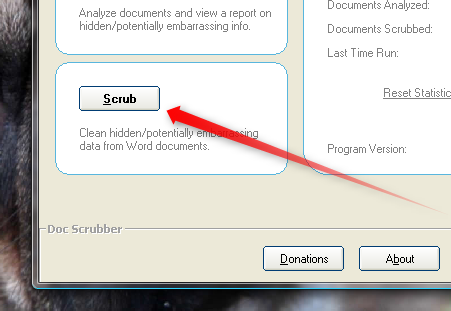 Come cancellare i metadati da documenti Word [Windows] scrub per documenti