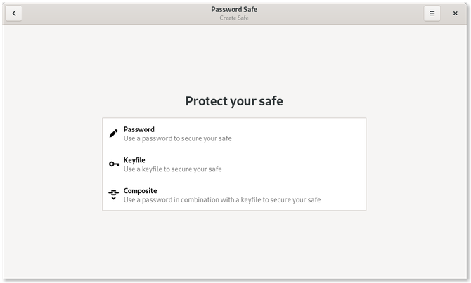 GNOME Password Safe su Fedora Linux