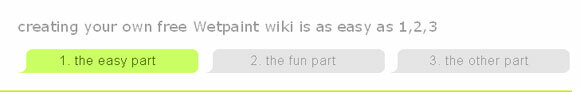 Crea facilmente il tuo sito Wiki con WetPaint 3steps