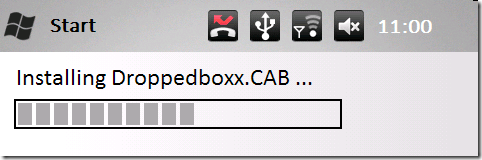dropbox di windows mobile