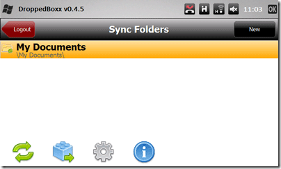 DroppedBoxx: il client Dropbox non ufficiale per Windows Mobile db8