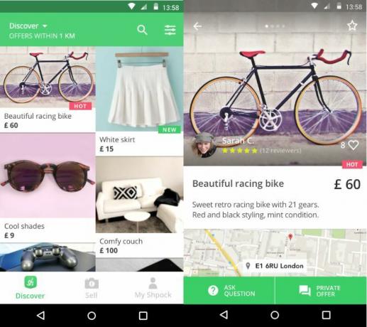 Compra e vendi oggetti usati sul tuo Android con queste app Shpock Android