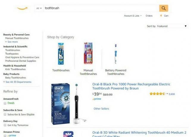 Amazon Lite rimuove pubblicità e banner indesiderati da Amazon