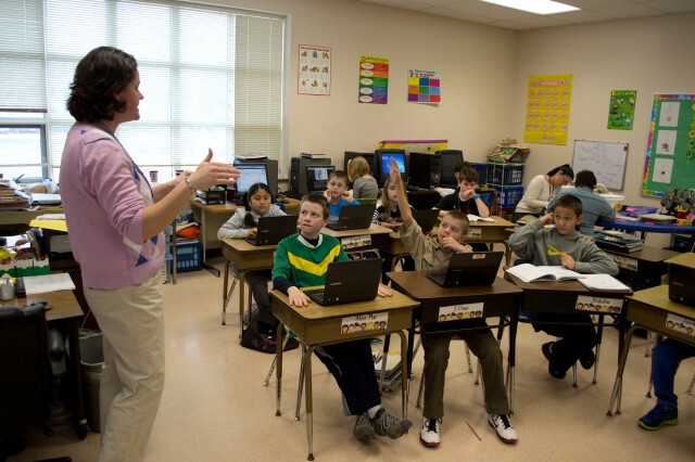 Chromebook in classe