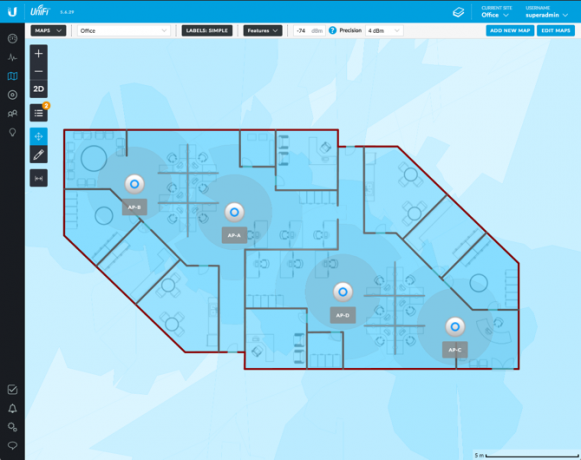 spiegata la rete unifi mesh