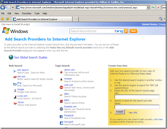 problemi comuni di Internet Explorer