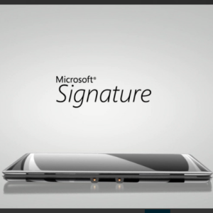 microsoft signature pc