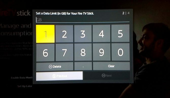 Configurazione di Amazon Fire TV Stick: imposta un limite di dati per Fire TV Stick