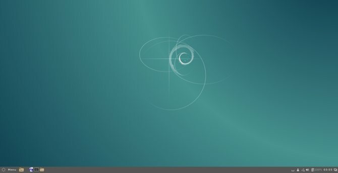 Interfaccia desktop Debian