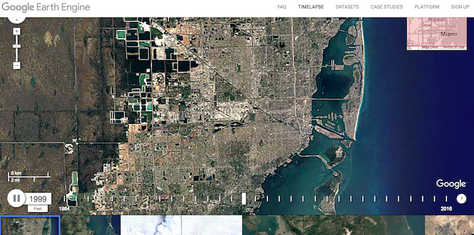 migliori mappe di google earth - timelapse