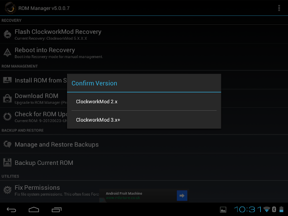 Android per touchpad HP