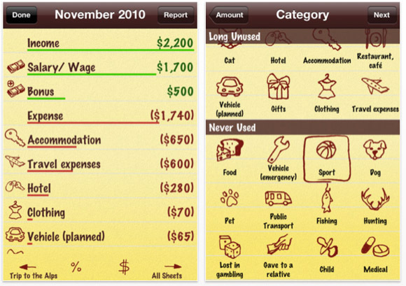 app budget iPhone gratuita