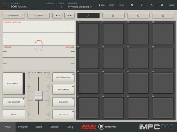 IMPC Pro di Akai è la migliore app per la produzione di beat di iPad? principale