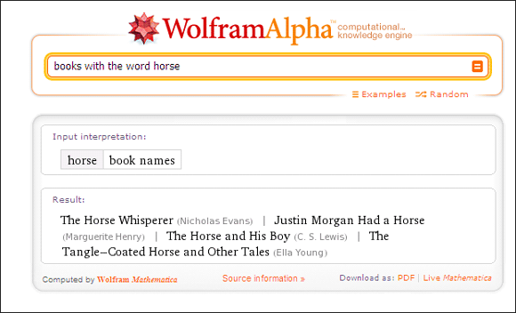 10 fantastici usi di Wolfram Alpha se leggi e scrivi in ​​lingua inglese Wolfram Alpha07