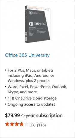 Università di Office 365