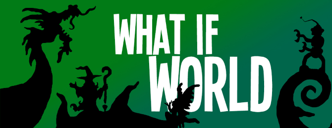 i migliori podcast per bambini - What If World