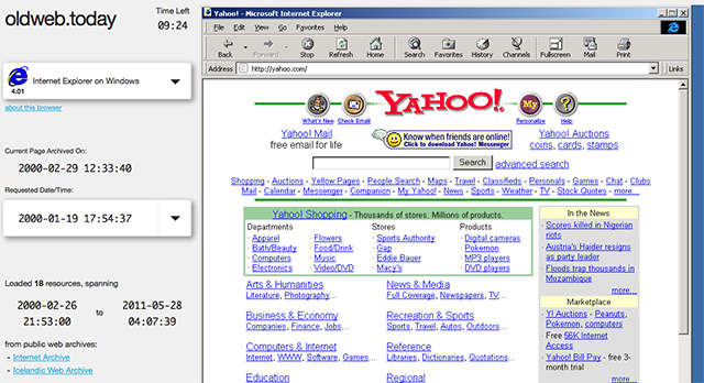 old-web-oggi