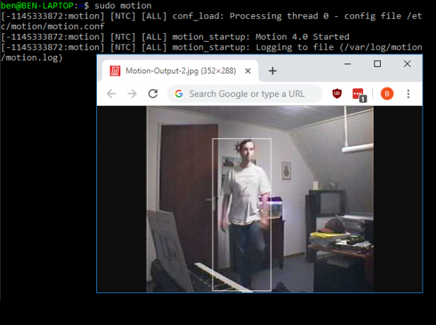 Software Linux Motion Camera