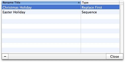 Batch Rinomina facilmente i tuoi file - Mac Style (solo Mac) 08 gestisci i nomi