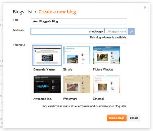 Confronto blogger wordpress