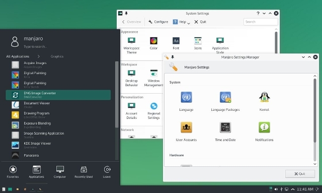 plasma5-state-Manjaro