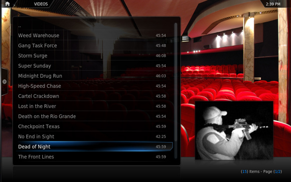 skin per xbmc windows