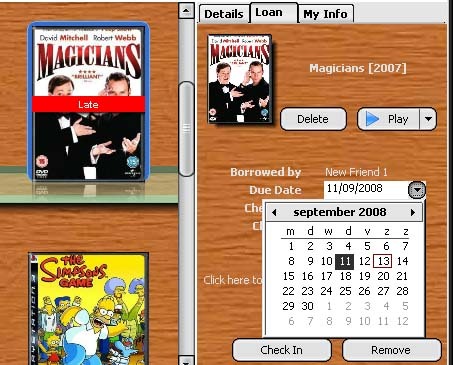 Gestisci giochi, libri, musica e DVD con Bilancia libraloan