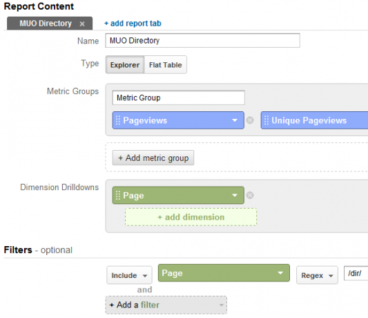 Automatizza i rapporti informativi di Google Analytics con rapporti personalizzati personalizzati9