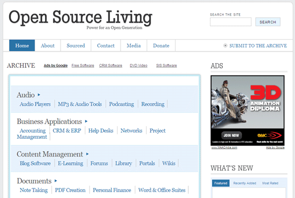 8 siti web per scoprire il buzz su OSLiving software open source