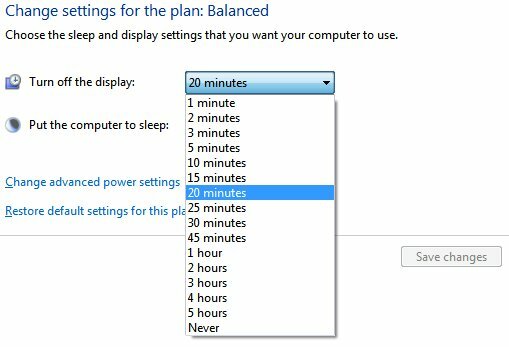 spegni il computer per risparmiare energia