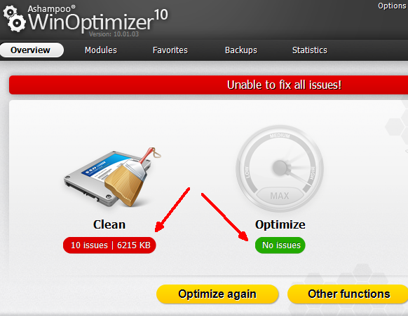 Pulisci e ottimizza il tuo computer per prestazioni migliori con WinOptimizer winoptimizer10