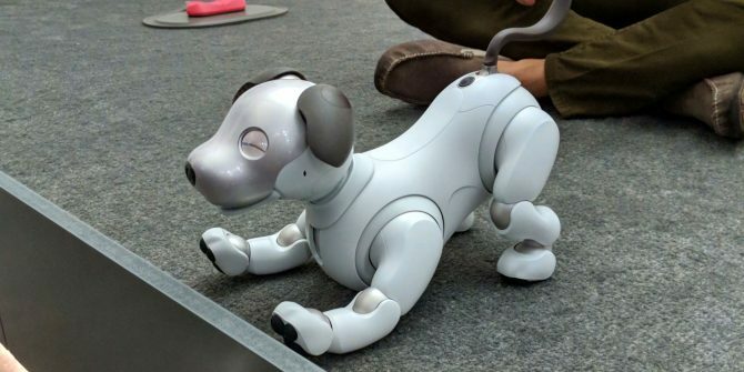 sony aibo cane robot da compagnia