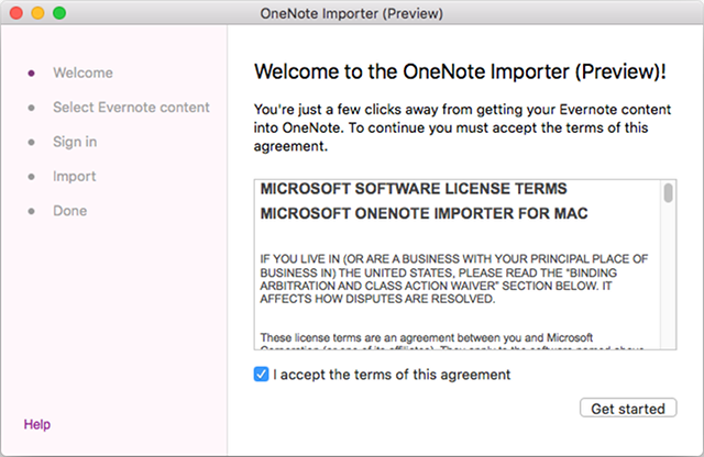 onenote-importatore-mac-step-1