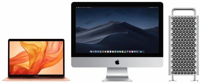 Computer MacBook, iMac e Mac Pro