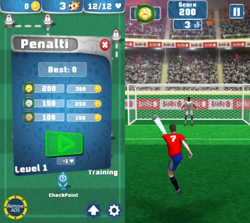 9 giochi di calcio Android per la poltrona Football Manager obiettivo di gioco Android Soccer Shooting muo