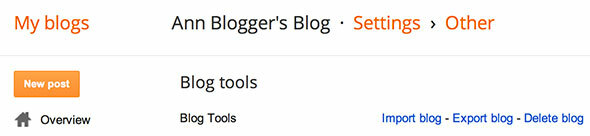 blogger per wordpress