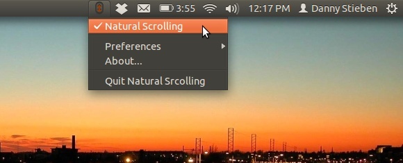 scorrimento di Ubuntu