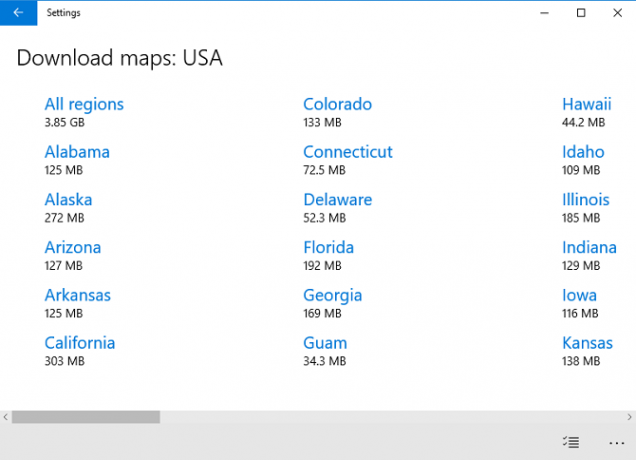 mappe impostazioni offline usa windows 10