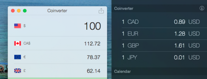 coinverter-widget di